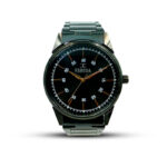 ESBEDA Premium Design Analog Black  with Golden Hands Dial Men's Metal Watch