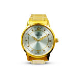 ESBEDA Premium Design Analog Silver Dual Tone Dial Men's Metal Watch