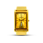 ESBEDA Premium & Designer Analog Gold Dual Tone Stripe Day & Date Dial Watch