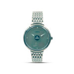 ESBEDA Designer and Luxurious Elegant Textured Gray Dial with Chrome Bracelet Unisex Watch