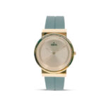 ESBEDA Designer and Stylish Sportswear with Gold Dial Gray Silicone Strap Unisex Watch
